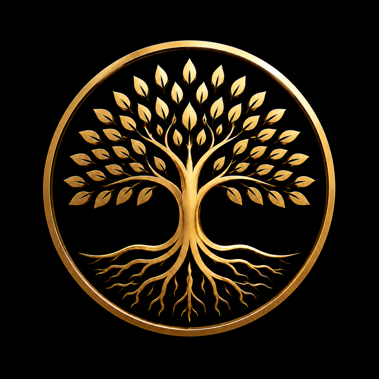 StewardBuilt Legacy brand mark -- a rooted tree within a circle
